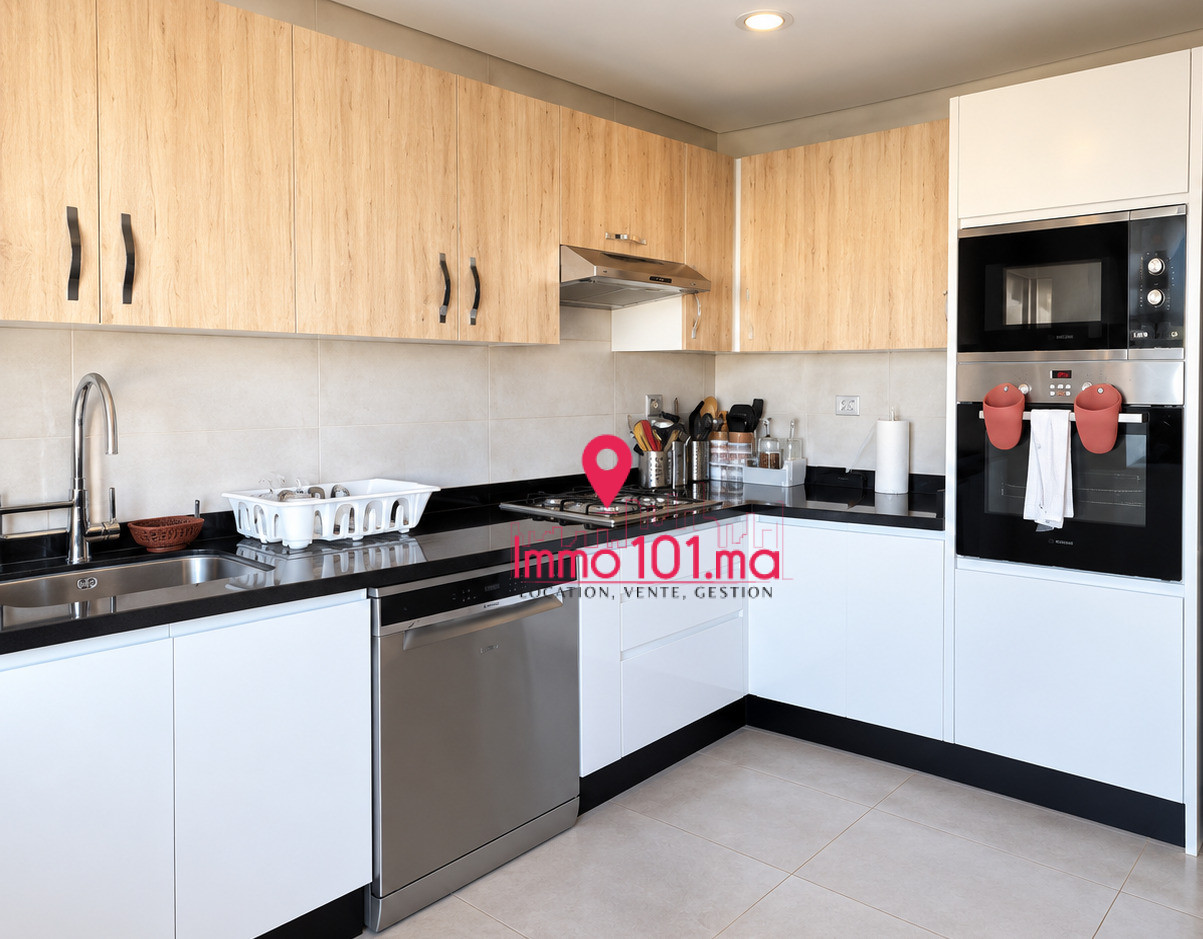 Location appartement meublé à Prestigia – Hay Riad AYLAM1919